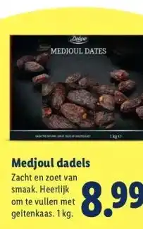 Lidl Medjoul dadels aanbieding