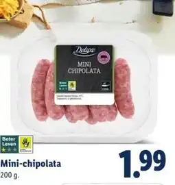 Lidl Mini-chipolata aanbieding