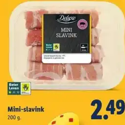Lidl Mini-slavink aanbieding