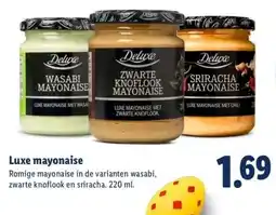 Lidl Luxe mayonaise aanbieding