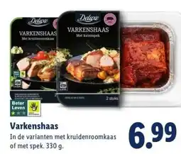 Lidl Varkenshaas aanbieding