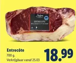 Lidl Entrecôte aanbieding