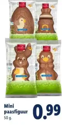 Lidl Mini paasfiguur aanbieding