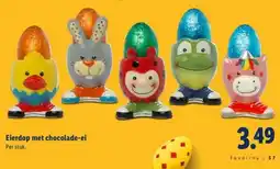 Lidl Eierdop met chocolade-ei aanbieding