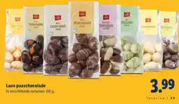 Lidl Luxe paaschocolade aanbieding