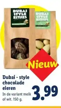 Lidl Dubai - style chocolade eieren aanbieding