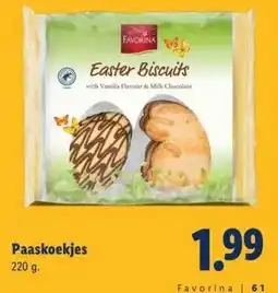Lidl Paaskoekjes aanbieding