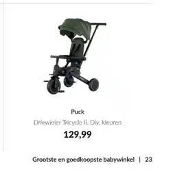 Babypark Puck aanbieding
