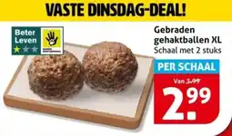 Hoogvliet Gebraden gehaktballen XL aanbieding