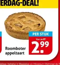 Hoogvliet Roomboter appeltaart aanbieding