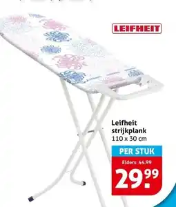 Hoogvliet Leifheit strijkplank aanbieding