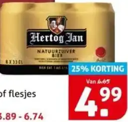 Hoogvliet Hertog Jan pils aanbieding