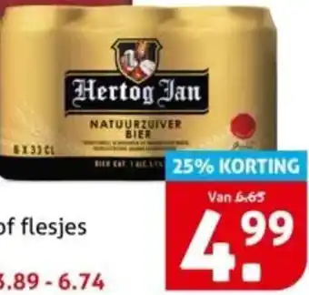Hoogvliet Hertog Jan pils aanbieding