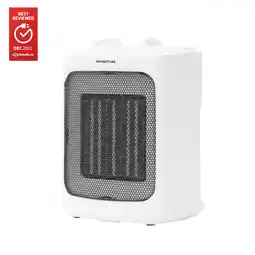 Wehkamp Inventum keramische kachel - KC221W - ruimte tot 60 m³ - wit/zwart aanbieding