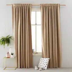 Wehkamp NOUS Living verduisterend gordijn kant en klaar Reykjavik (per stuk) (270 x 270 cm) aanbieding