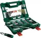 Conrad Bosch Accessories 2607017195 V-Line Boor- en bitassortiment TiN 91-delig aanbieding