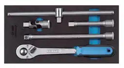 Conrad Gedore 1500 CT1-1993 T 2309106 Accessoires voor dopsleutels 1/2 (12.5 mm) 5-delig aanbieding
