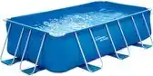 Top1Toys Summer Waves Zwembad Active Frame Rectangular 400 X 200 X 100 cm + filterpomp aanbieding