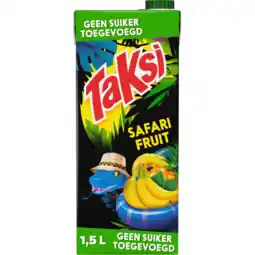Jumbo Taksi Safari Fruit Geen Suiker Toegevoegd 1,5 L aanbieding
