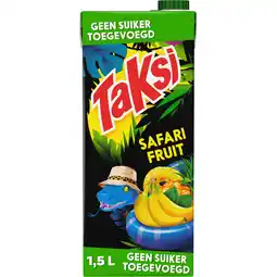 Jumbo Taksi Safari Fruit Geen Suiker Toegevoegd 1,5 L aanbieding