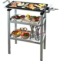 MediaMarkt Bourgini Classic Duo Multi Plate Outdoor Zilver aanbieding