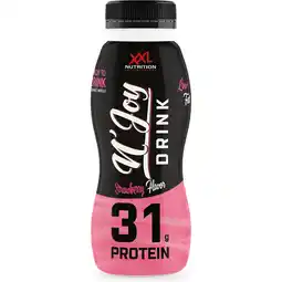 Jumbo XXL Nutrition n' Joy Drink Strawberry Flavor 310 ml aanbieding