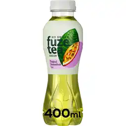 Jumbo Fuze Tea Green Tea Tropical Passionfruit Taste 400 ml aanbieding