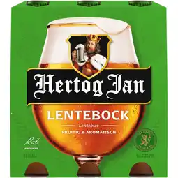 Jumbo Hertog Jan Lentebock Bier Flessen 6 x 30 cl aanbieding