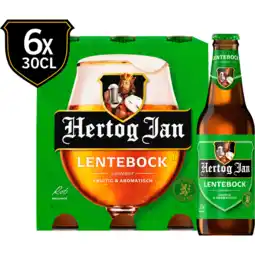 Jumbo Hertog Jan Lentebock Bier Flessen 6 x 30 cl aanbieding