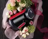 Conrad arzum OKKA MINIO Mokka-koffieautomaat Zwart, Rood aanbieding