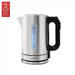 Wehkamp Inventum waterkoker - HW817D - 1,7 liter - RVS/zwart aanbieding