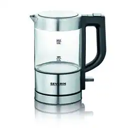 Wehkamp Severin Glazen waterkoker - WK 3472 - 0,5 liter aanbieding
