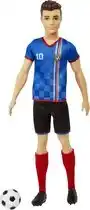 Top1Toys Barbie en Ken soccer blauw aanbieding