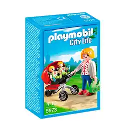 Top1Toys Playmobil 5573 Tweeling Kinderwagen (kunststof, 4 - 6 jaar) aanbieding