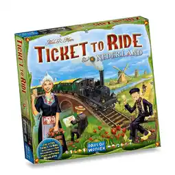 Wehkamp Days of Wonder Ticket to Ride nederland uitbreidingsspel aanbieding