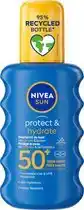 Wehkamp NIVEA SUN protect & hydrate spray SPF 50+ - 200 ml aanbieding