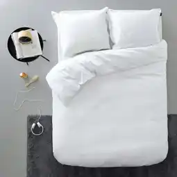 Wehkamp Cinderella katoen satijnen dekbedovertrek lits-jumeaux (240x220 cm) aanbieding