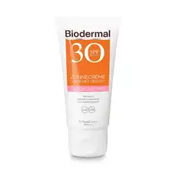 Wehkamp Biodermal Gevoelige Huid zonnecrème gezicht SPF30 - 50 ml aanbieding
