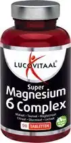 Wehkamp Lucovitaal Magnesium Super 6 Complex - 90 tabletten aanbieding