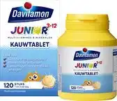 Wehkamp Davitamon Junior 3+ kauwtabletten multifruit - 120 stuks aanbieding