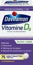 Wehkamp Davitamon Vitamine D3 smelttabletten - 75 stuks aanbieding