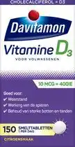 Wehkamp Davitamon Vitamine D3 smelttabletten - 150 stuks aanbieding