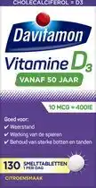 Wehkamp Davitamon Vitamine D3 50+ smelttabletten - 130 stuks aanbieding