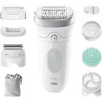 MediaMarkt Braun Se7-081 Epilator Wit aanbieding
