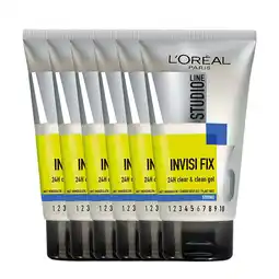 Wehkamp L'Oréal Paris Studio Line haargel - 6x 150ml aanbieding