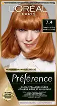 Wehkamp L'Oréal Paris Préférence 7.4 - Mango Koper aanbieding