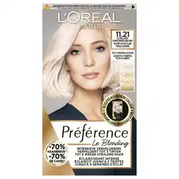 Wehkamp L'Oréal Paris Préférence Le Blonding 11.21 - Ultra Licht Parelmoer Asblond aanbieding