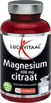 Wehkamp Lucovitaal Magnesium Citraat 400mg poeder - 100 doseringen aanbieding