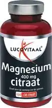 Wehkamp Lucovitaal Magnesium Citraat 400mg - 150 tabletten aanbieding