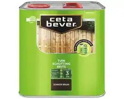 Hornbach CETABEVER Schuttingbeits donkerbruin 2,5 l aanbieding